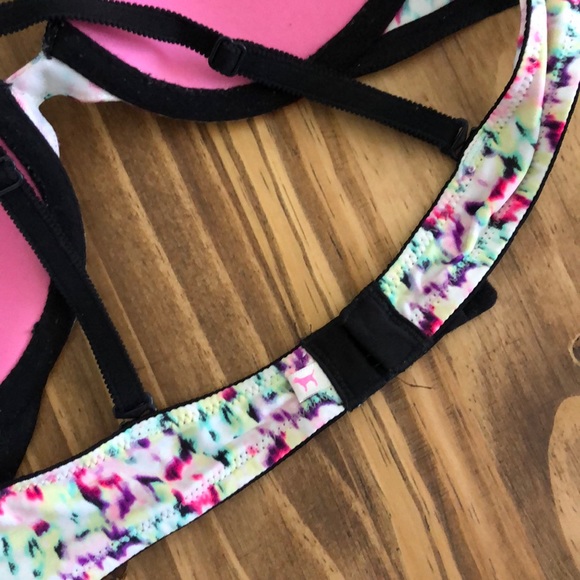 3/$15!!! Multicolor Bra 34A VS PINK - Picture 4 of 5